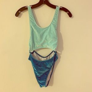 (NWOT) Victoria’s Secret Velvet Swimsuit